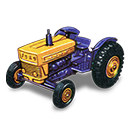 Ford Tractor Icon 128x128 png